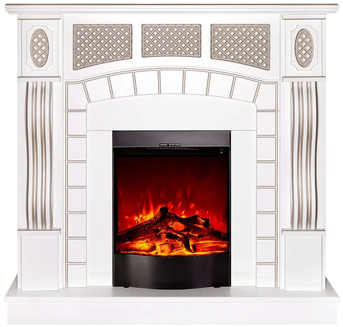 Каминокомплект Art Flame Amsterdam & Corsica (White)