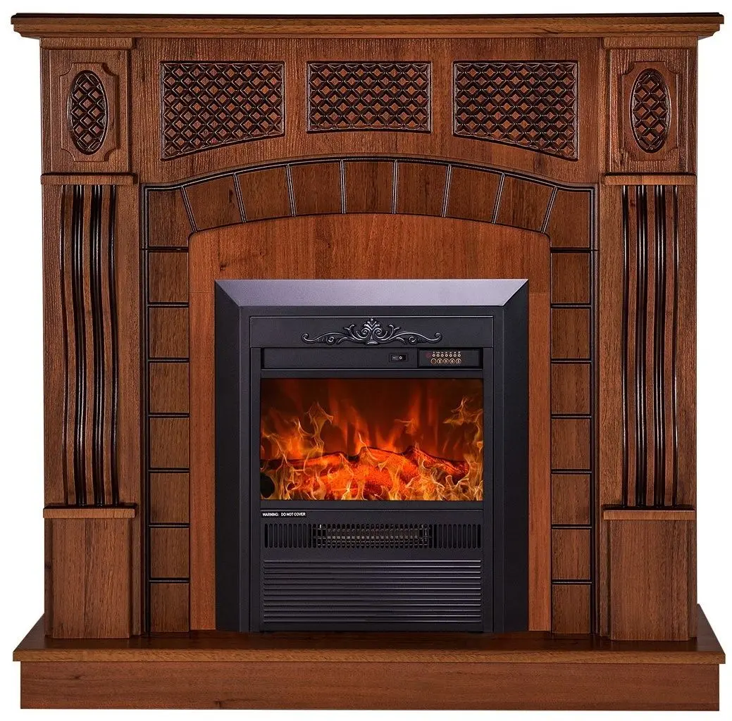 Semineu Art Flame Amsterdam & Cristina (Dark Walnut)