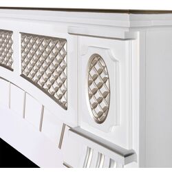 Semineu Art Flame Amsterdam & Cristina (White) Thumb