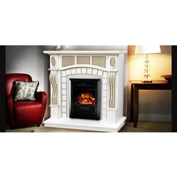 Semineu Art Flame Amsterdam & Cristina (White) Thumb