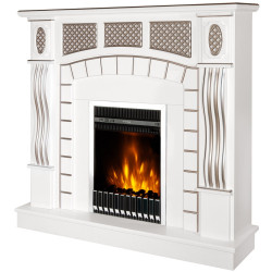 Semineu Art Flame Amsterdam & Gala Silver (White) Thumb