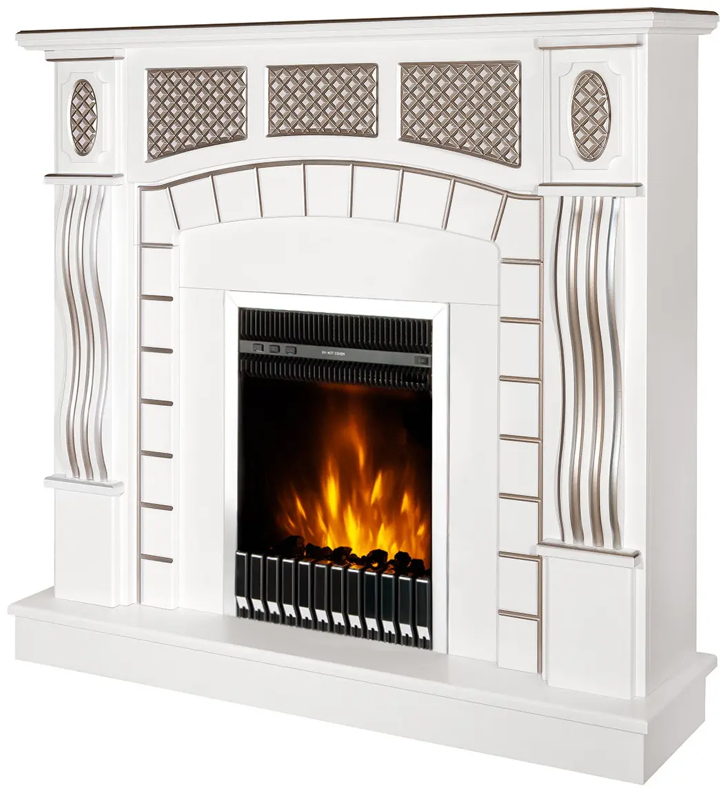 Semineu Art Flame Amsterdam & Gala Silver (White) - 2