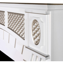 Semineu Art Flame Amsterdam & Gala Silver (White) Thumb