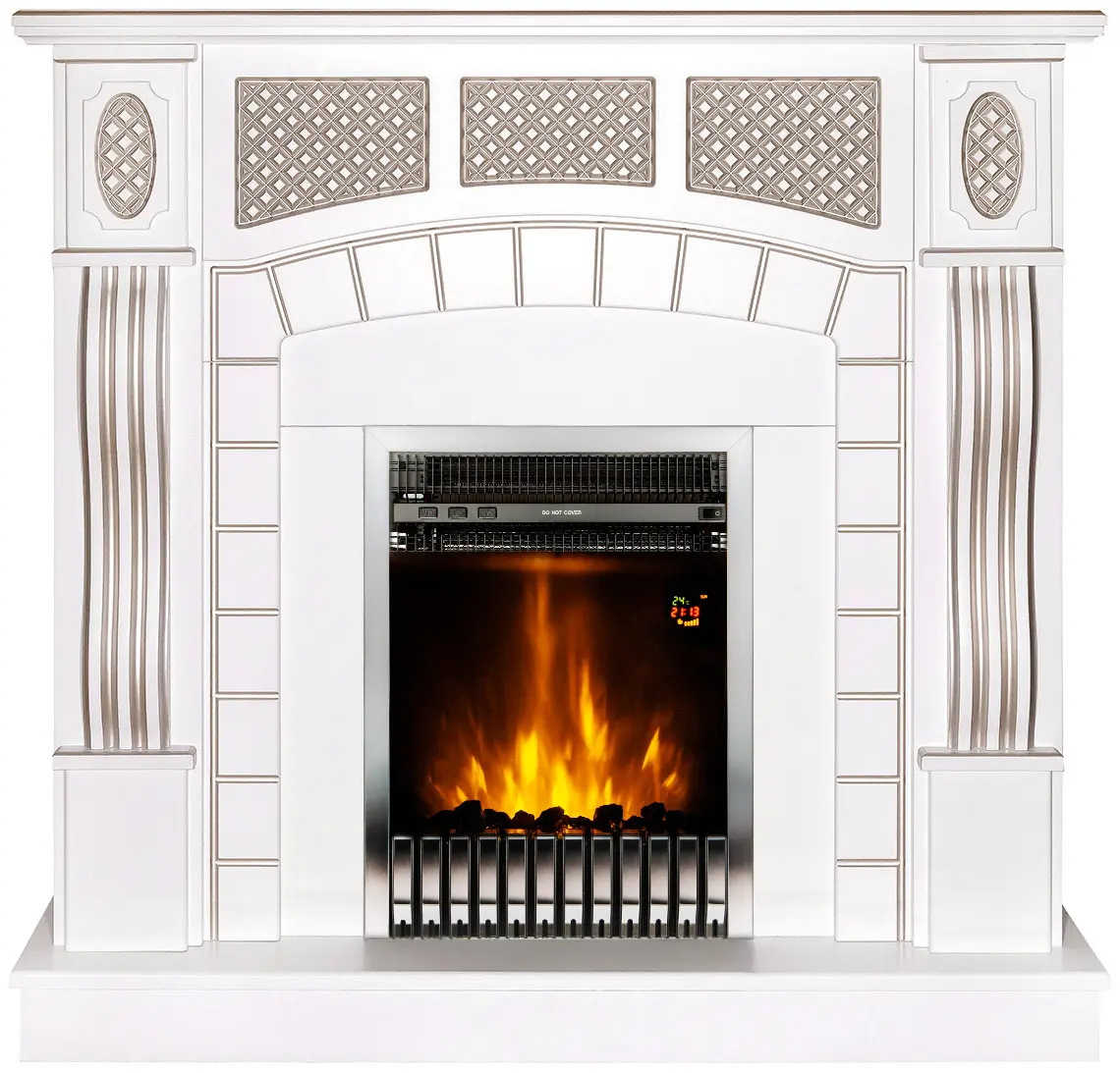 Semineu Art Flame Amsterdam & Gala Silver (White)