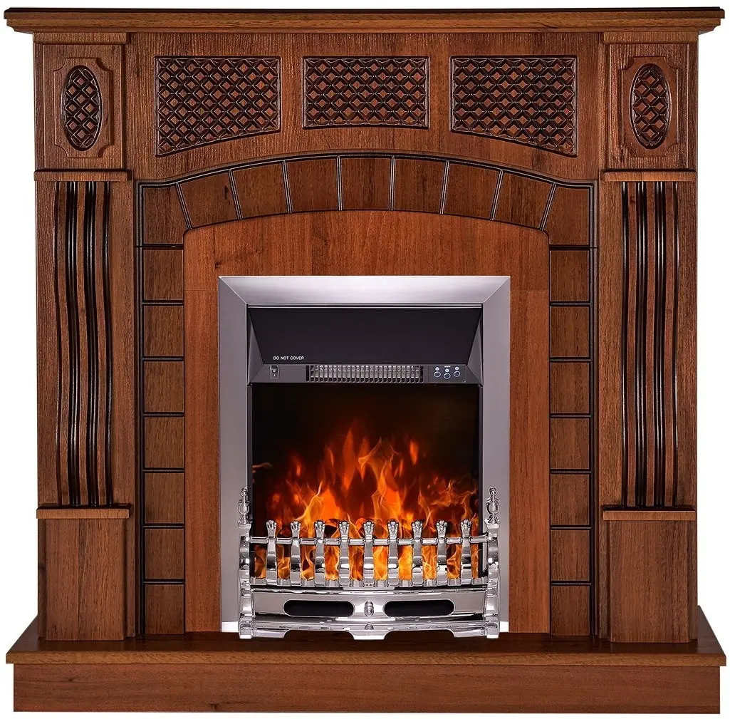 Semineu Art Flame Amsterdam & Galileo Silver (Dark Nut)