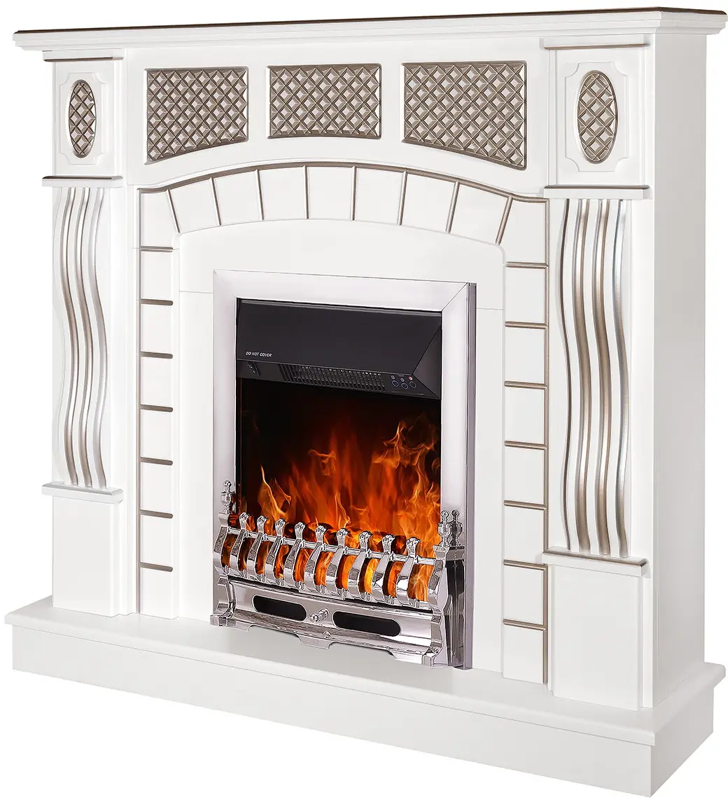 Semineu Art Flame Amsterdam & Galileo Silver (White) - 2