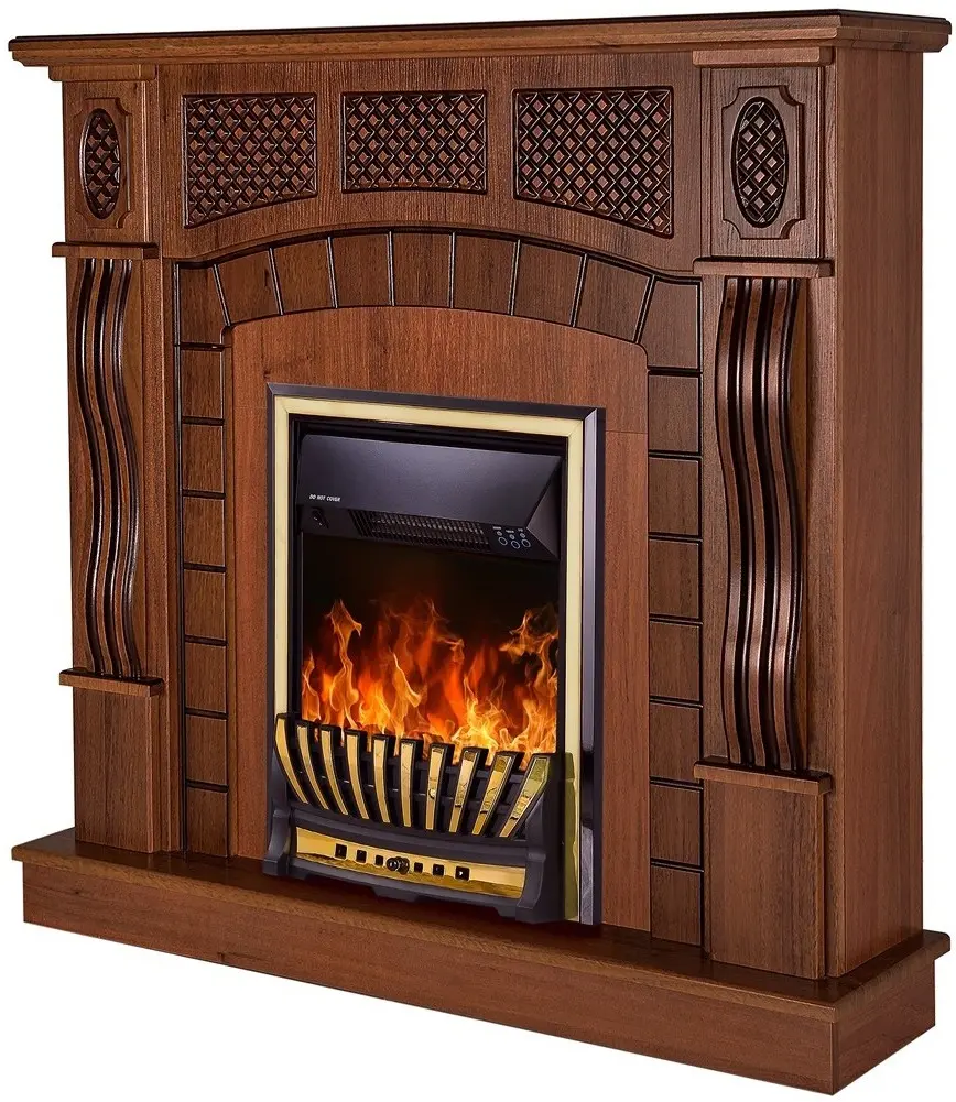 Каминокомплект Art Flame Amsterdam & Meridian (Nut) - 2