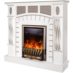 Semineu Art Flame Amsterdam & Meridian (White) Thumb