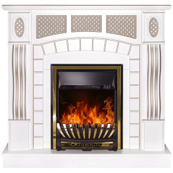 Semineu Art Flame Amsterdam & Meridian (White)