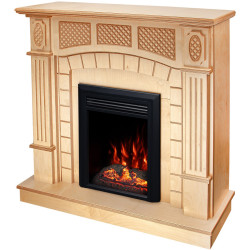 Каминокомплект Art Flame Amsterdam wood & Cris (Beige) Thumb