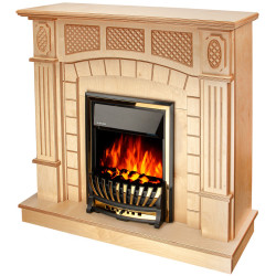 Каминокомплект Art Flame Amsterdam wood & Meridian (Beige) Thumb