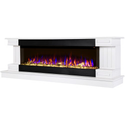 Semineu Art Flame Arizona & Dalas maxi (White) Thumb