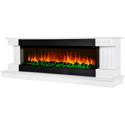 Semineu Art Flame Arizona & Dalas maxi (White) Thumb