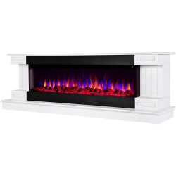 Semineu Art Flame Arizona & Dalas maxi (White) Thumb