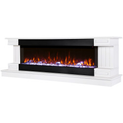 Semineu Art Flame Arizona & Dalas maxi (White) Thumb