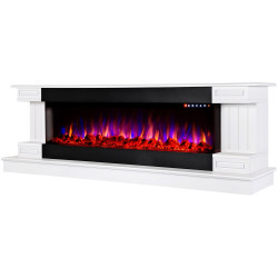 Semineu Art Flame Arizona & Dalas maxi (White) Thumb