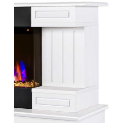 Semineu Art Flame Arizona & Dalas maxi (White) Thumb