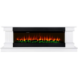 Semineu Art Flame Arizona & Dalas maxi (White) Thumb