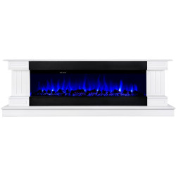 Semineu Art Flame Arizona & Dalas maxi (White) Thumb