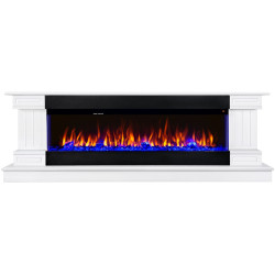 Semineu Art Flame Arizona & Dalas maxi (White) Thumb