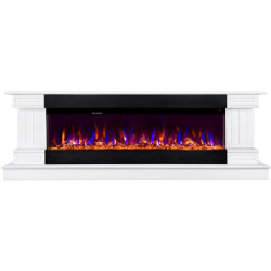 Semineu Art Flame Arizona & Dalas maxi (White) Thumb