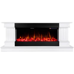 Semineu Art Flame Arizona mini & Dalas (White)