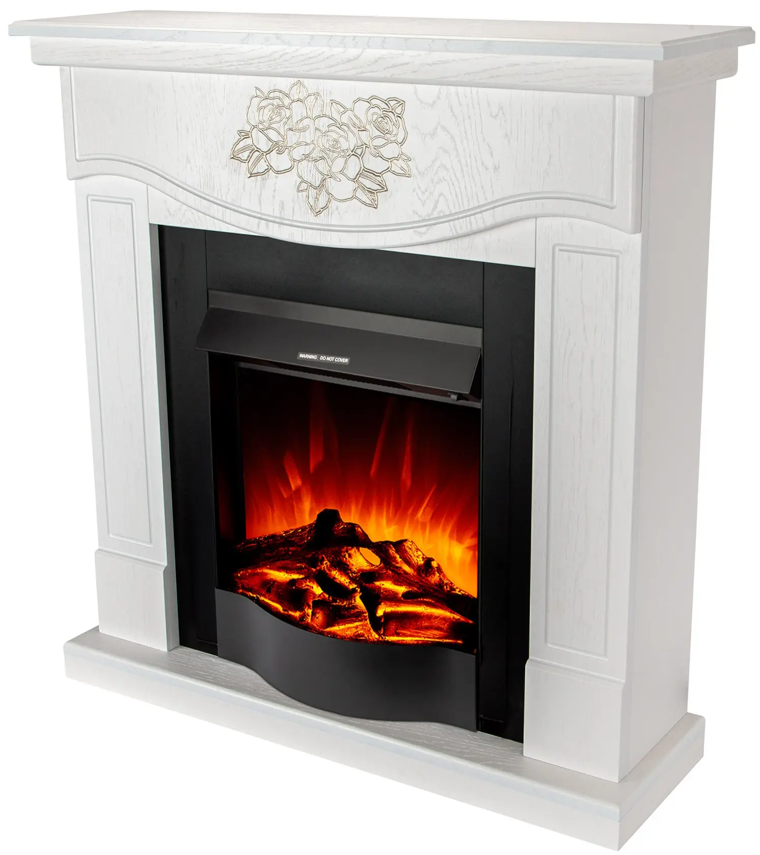 Каминокомплект Art Flame Auren & Corsica (White/Black) - 3