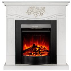 Каминокомплект Art Flame Auren & Corsica (White/Black)