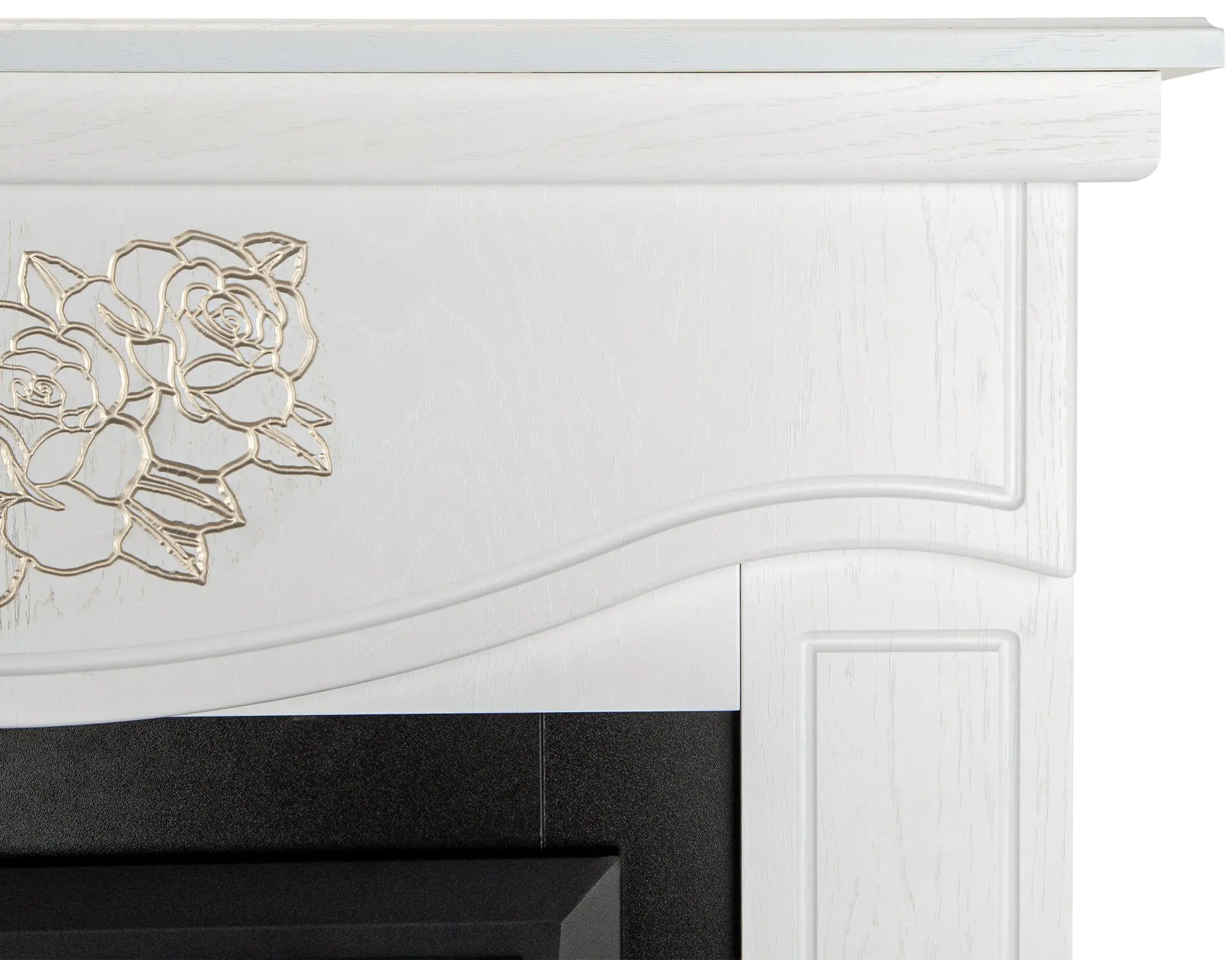 Каминокомплект Art Flame Auren & Corsica (White/Black) - 4