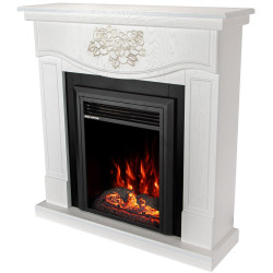 Semineu Art Flame Auren & Cris (White) Thumb