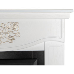 Semineu Art Flame Auren & Cris (White) Thumb