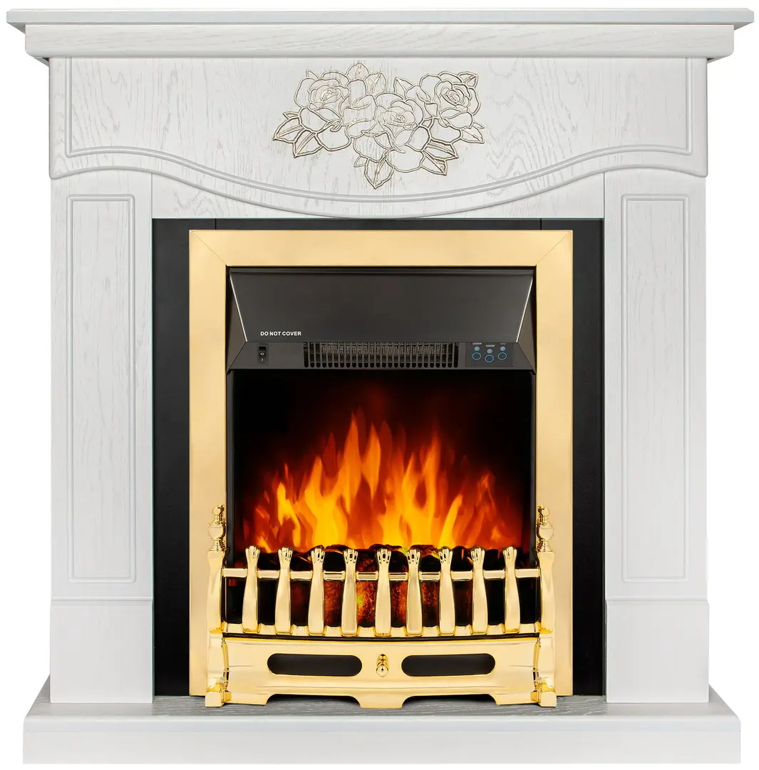 Semineu Art Flame Auren & Galileo Gold (White)