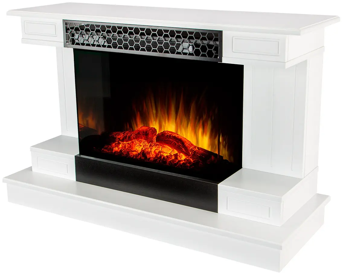 Semineu Art Flame Azona & Flamora (White) - 3