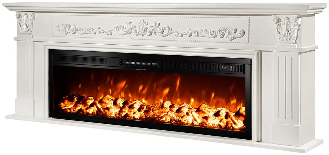 Semineu Art Flame Bella & Tanzania (Cream) - 2