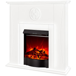 Каминокомплект Art Flame Benedict & Corsica (White) Thumb