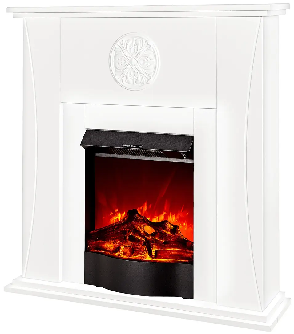 Каминокомплект Art Flame Benedict & Corsica (White) - 2