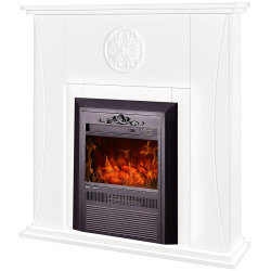 Semineu Art Flame Benedict & Cristina (White) Thumb