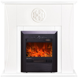 Semineu Art Flame Benedict & Cristina (White)