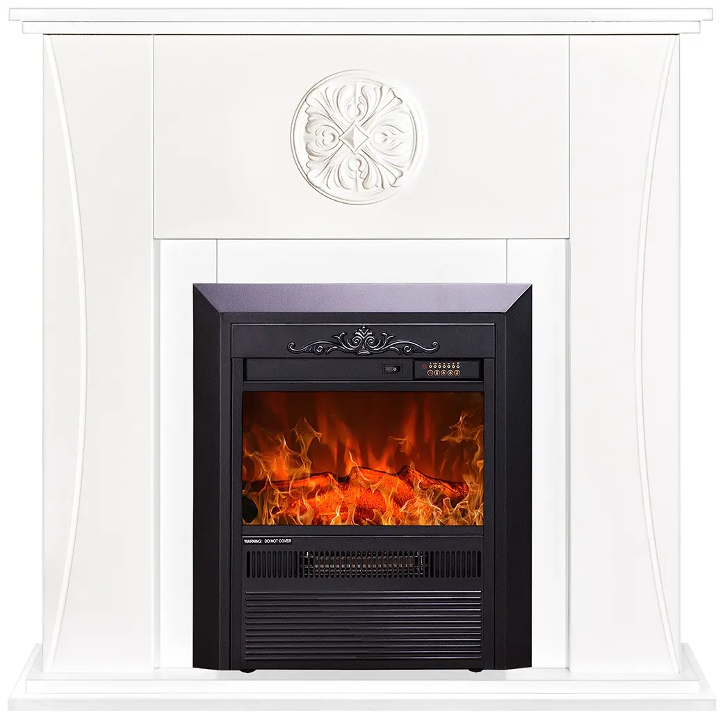 Semineu Art Flame Benedict & Cristina (White)