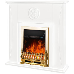 Semineu Art Flame Benedict & Galileo Gold (White) Thumb