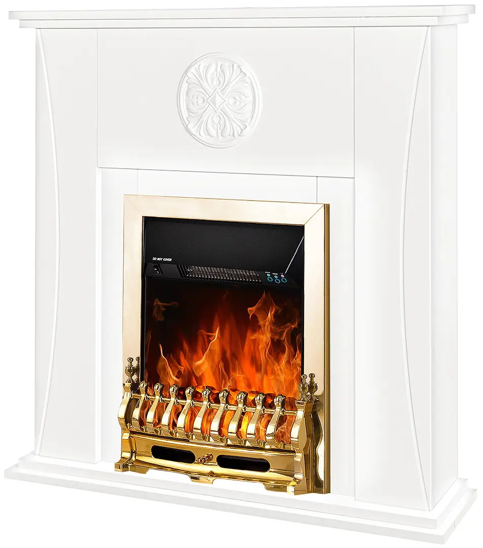 Semineu Art Flame Benedict & Galileo Gold (White) - 2