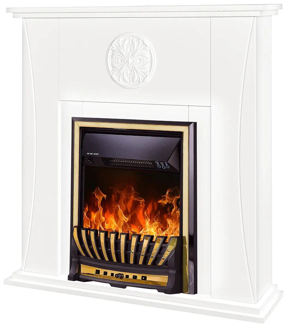 Semineu Art Flame Benedict & Meridian (White) - 2