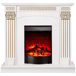 Каминокомплект Art Flame Calisto & Corsica (White)