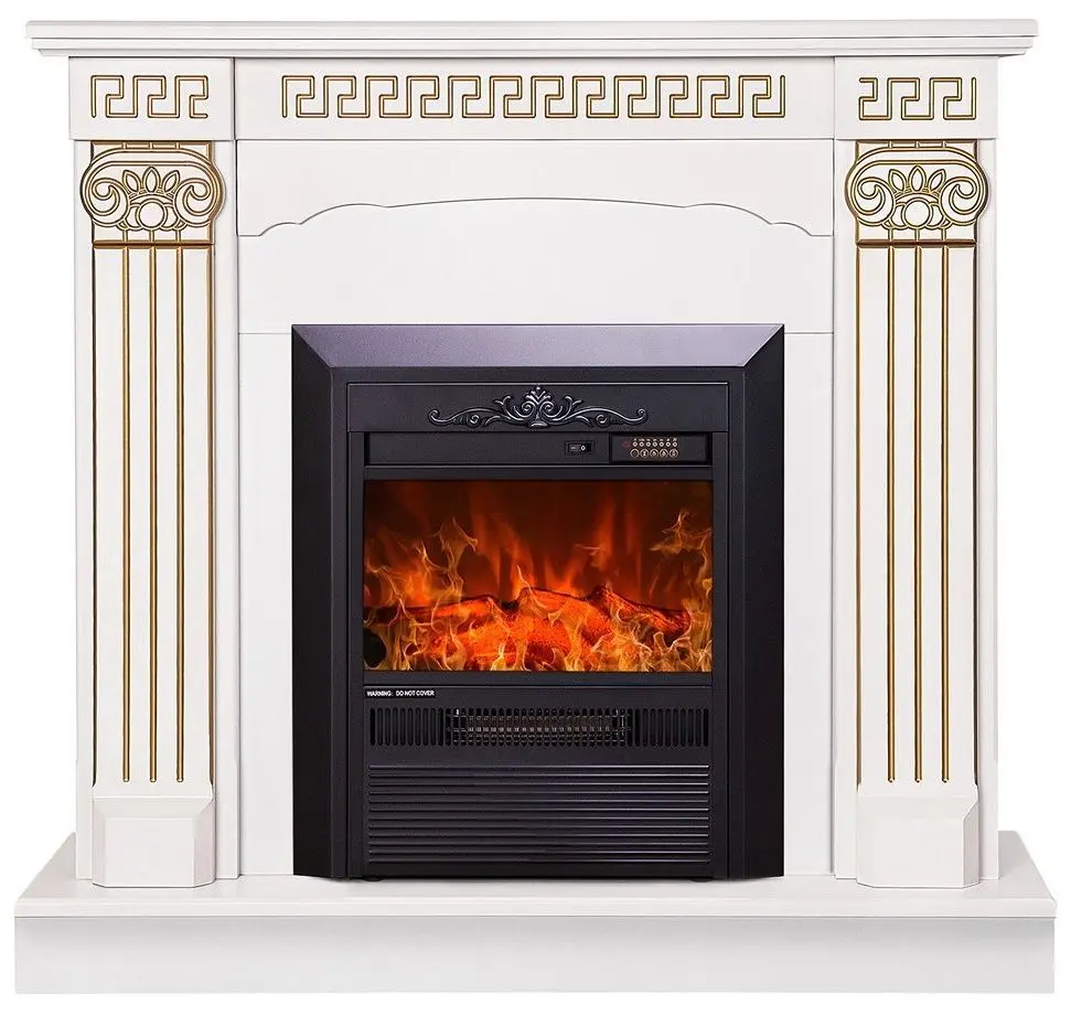 Каминокомплект Art Flame Calisto & Cristina (White)