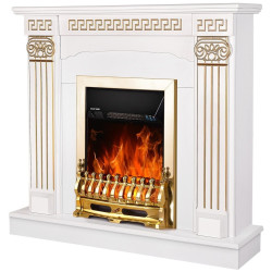 Semineu Art Flame Calisto & Galileo Gold (White) Thumb