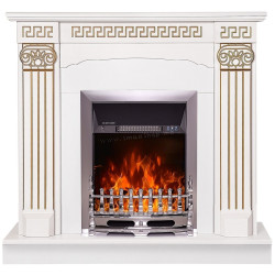 Semineu Art Flame Calisto & Galileo Silver (White)