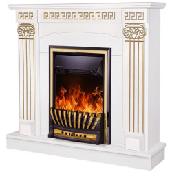 Semineu Art Flame Calisto & Meridian (White) Thumb