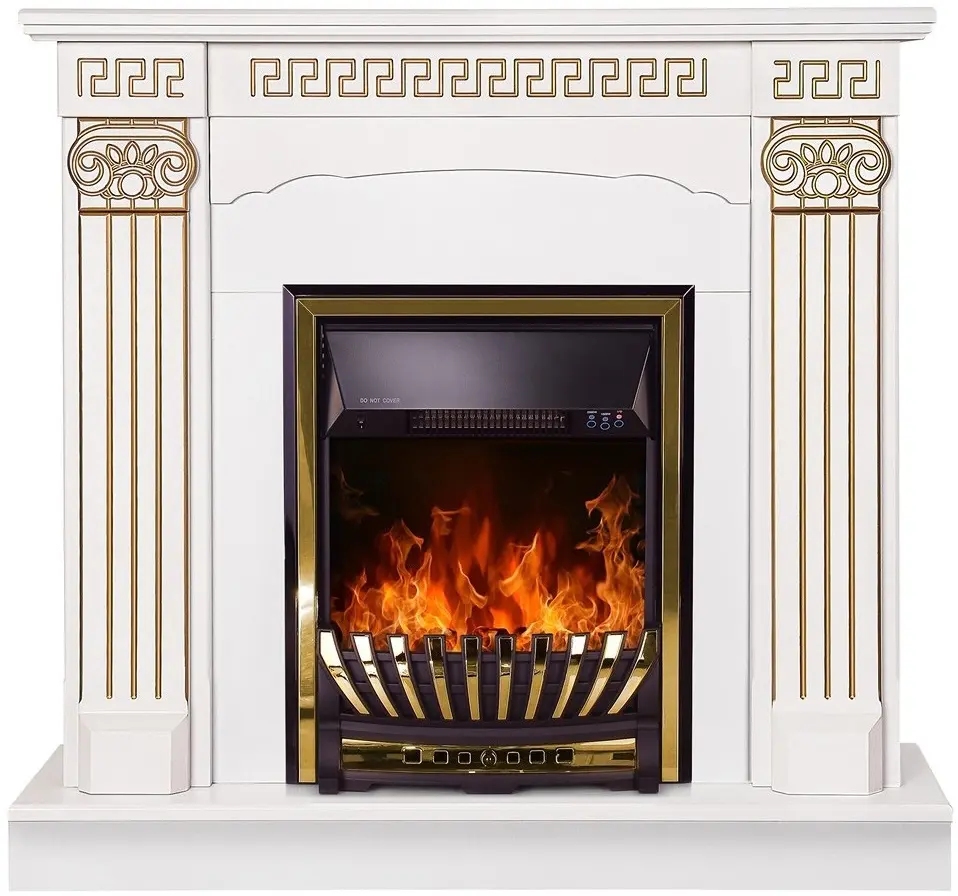 Semineu Art Flame Calisto & Meridian (White)
