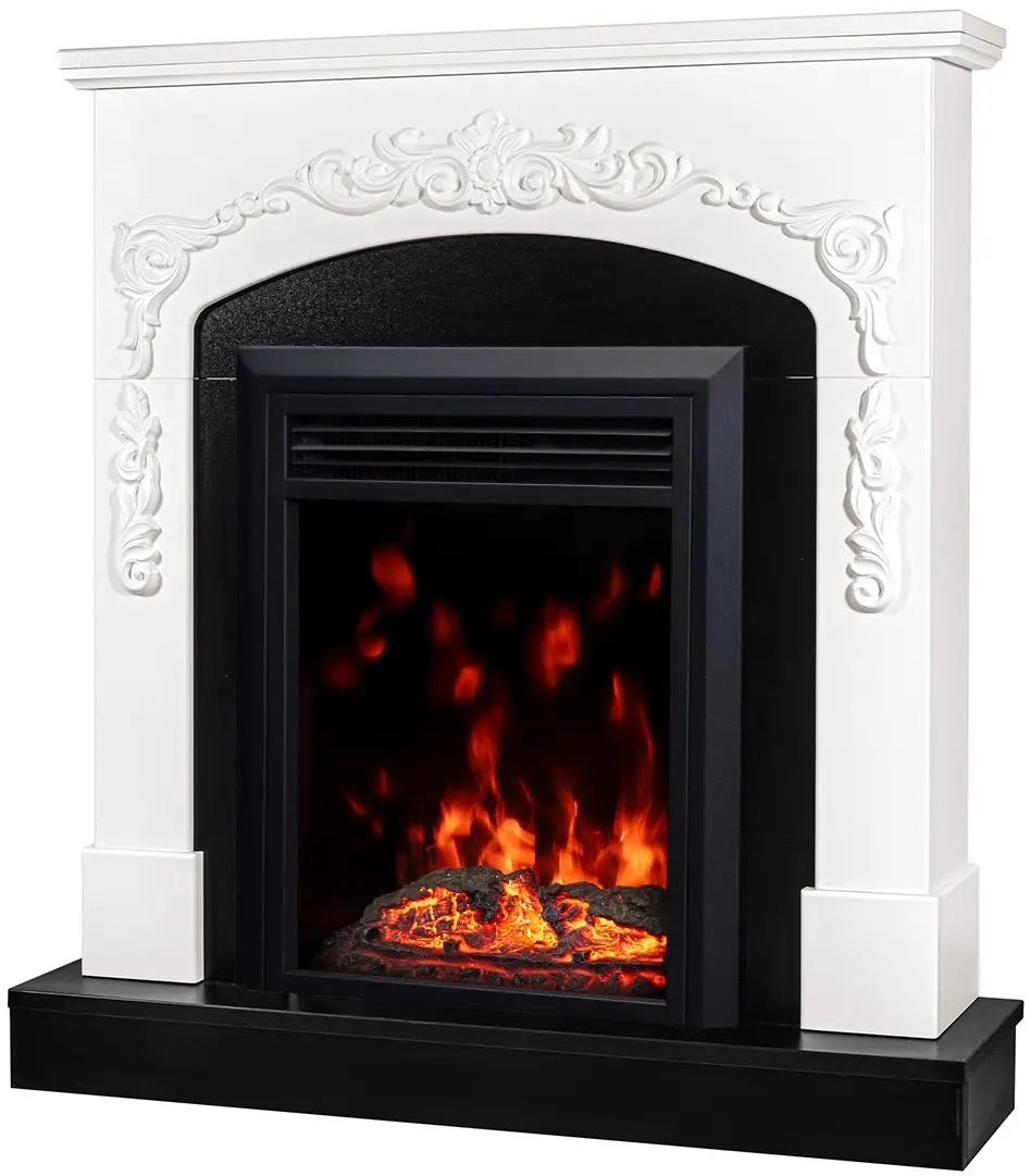 Semineu Art Flame Casanova & Cris (White) - 2
