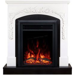 Semineu Art Flame Casanova & Cris (White)